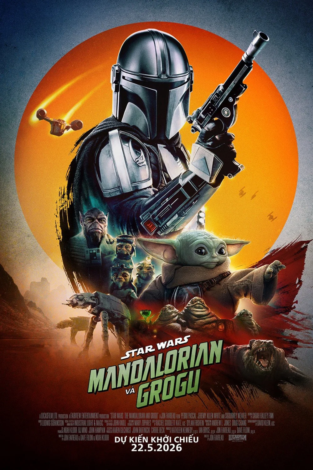 Xem Phim Chiến Tranh Giữa Các Vì Sao: Người Mandalorian Và Grogu